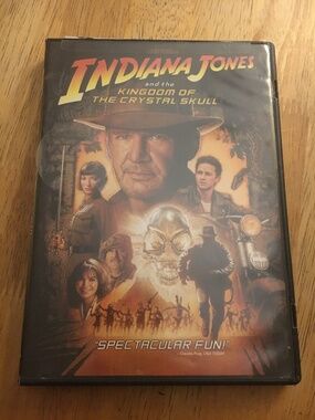 Indiana Jones and the kingdom of the crystal skull dvd